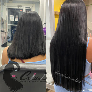 Straight hair