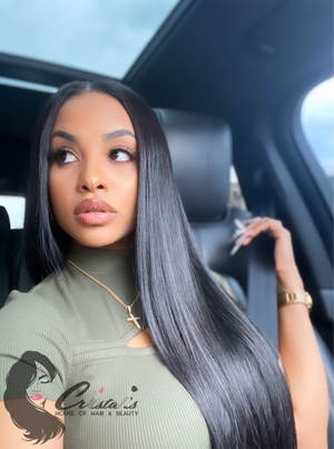 Straight hair