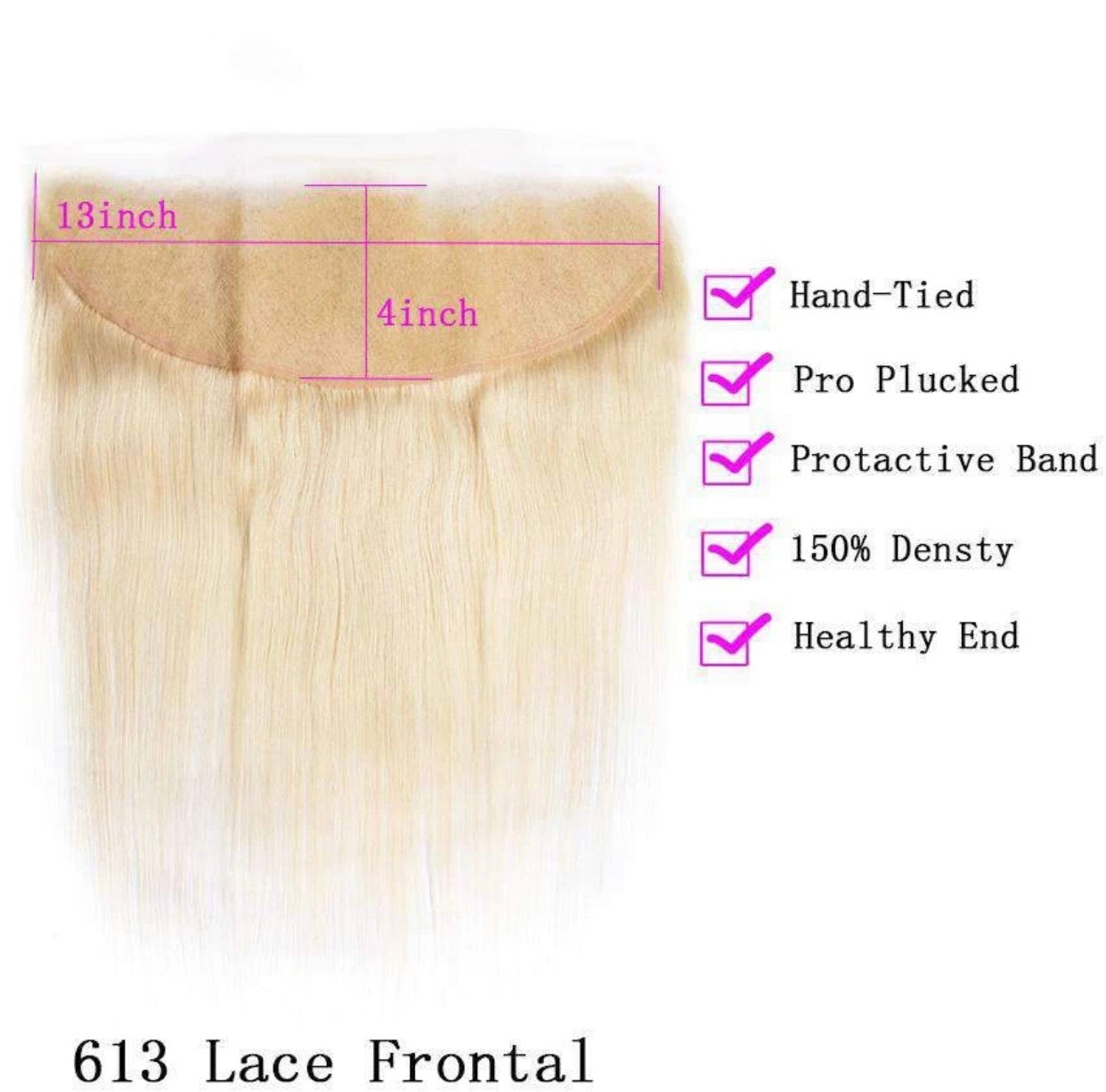 613 LACE FRONTAL
